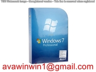 Paket Lengkap Asli Microsoft Windows 7 Lisensi Kunci Pro Kotak Ritel pemasok